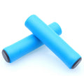 4 Pairs Mountain Folding Bicycle Silicone Foaming Sponge Handle Cover Rubber Shock Absorbing Anti-Slip Handle Set, 418, 408