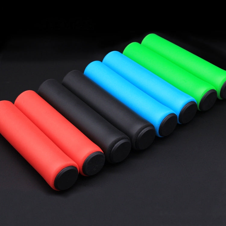 4 Pairs Mountain Folding Bicycle Silicone Foaming Sponge Handle Cover Rubber Shock Absorbing Anti-Slip Handle Set, 418, 408