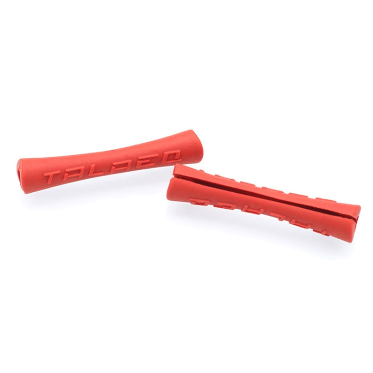 10 PCS TRLREQ Mountain Road Bicycle Frame Opening Protective Cover Variable Speed Brake Line Tube Car Paint Anti-Abrasion Rubber Cover
