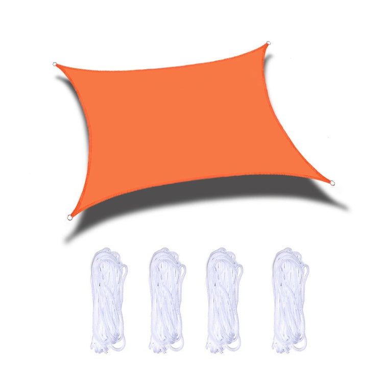 Outdoor Garden Sunshade Sail Waterproof Anti-UV Canopy, Size: 6m x 8m, 6m x 8m