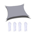 Outdoor Garden Sunshade Sail Waterproof Anti-UV Canopy, Size: 2.5m x 2.5m, 2.5m x 2.5m
