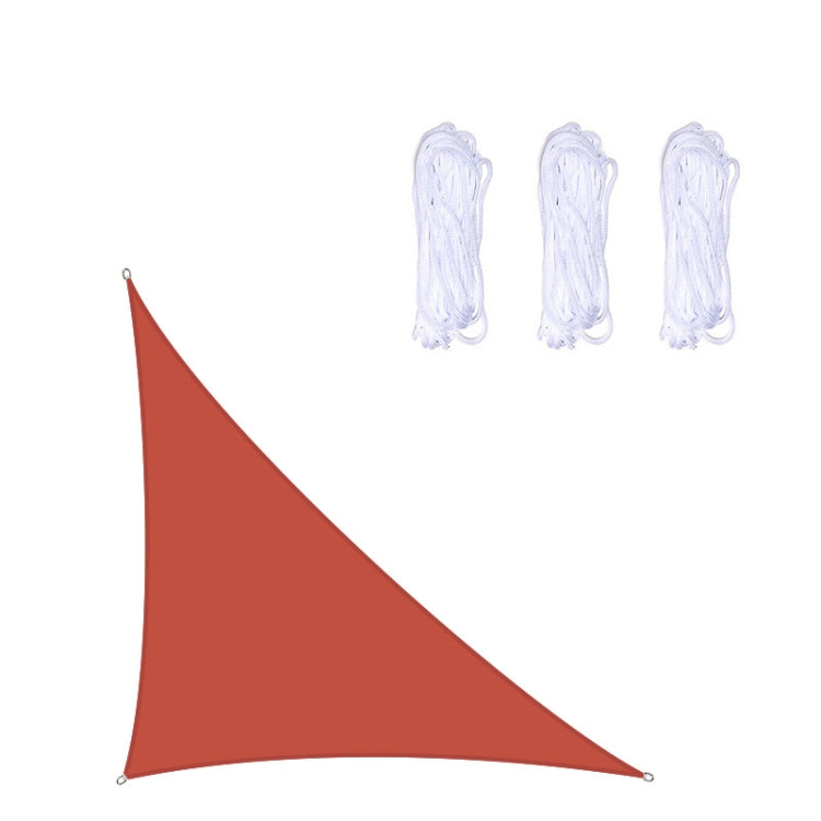 Triangle Outdoor Garden Sunshade Sail Waterproof Anti-UV Canopy, Size: 3m x 4m x 5m, 3m x 4m x 5m
