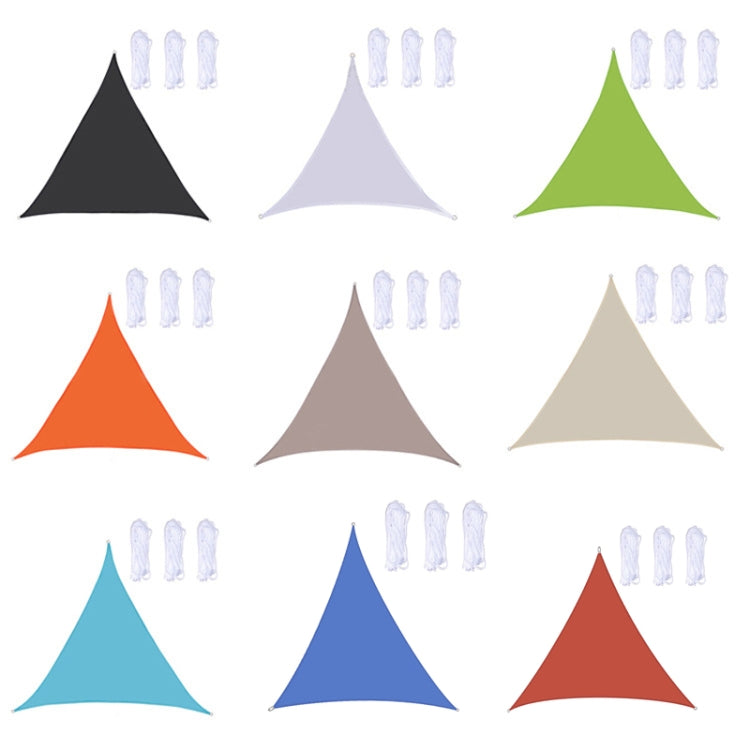 Triangle Outdoor Garden Sunshade Sail Waterproof Anti-UV Canopy, Size: 2m x 2m x 2m, 2m x 2m  x 2m, 2m x 2m x 2m