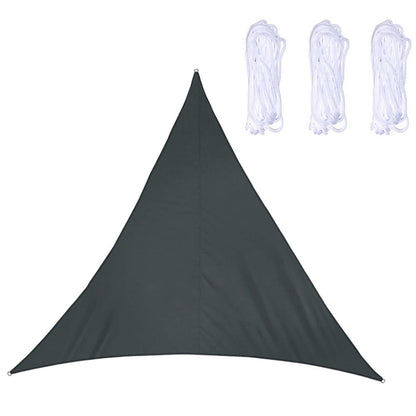 Triangle Outdoor Garden Sunshade Sail Waterproof Anti-UV Canopy, Size: 3.6m x 3.6m x 3.6m, 3.6m x 3.6m x 3.6m