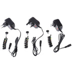 C5 3-12V 12W Adjustable Voltage Regulated Switch Power Supply Power Adapter Multifunction Charger With DC Tips, US Plug, UK Plug, EU Plug
