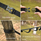 Outdoor Camping Tents Storage Clothesline 19 Ring Wild Camp Straps Lanyard, Length: 4.3m