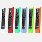 2 PCS Y26 Remote Control Case For Amazon ALEXA Voice Remote 3rd Gen, Orange, Red, Ice Blue, White, Luminous Blue, Luminous Green
