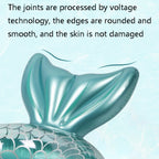 Adult Thickened Backrest Swimming Ring Mermaid Swim Ring, Swimming Ring (Pink), Swimming Ring (Blue)