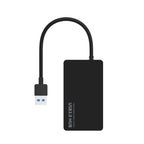KYTC47 4 Ports USB Adapter Cable High Speed ??USB Docking Station Multi-Interface HUB Converter, Black USB 3.0, Black Type-C