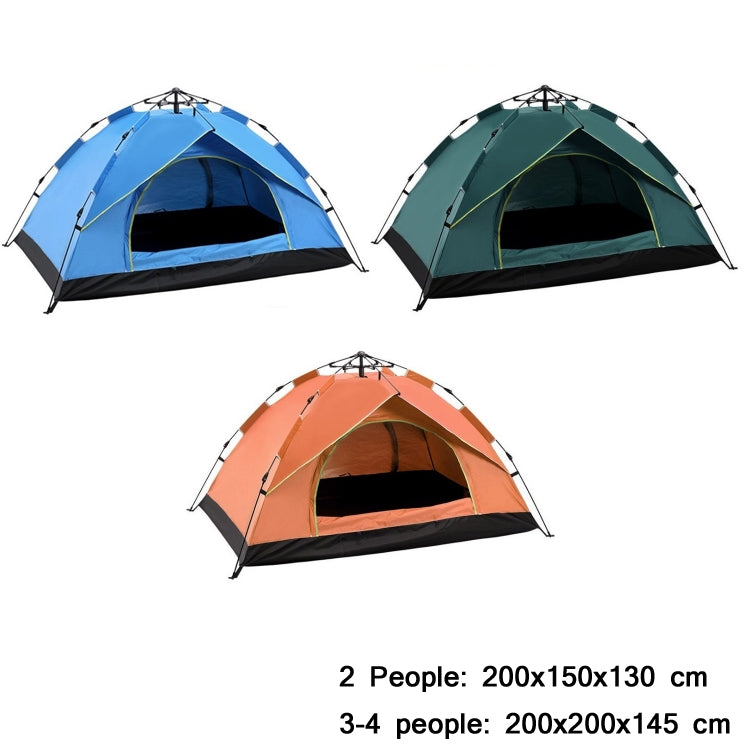 TC-014 Outdoor Beach Travel Camping Automatic Spring Multi-Person Tent, For 2 People, For 3-4 People