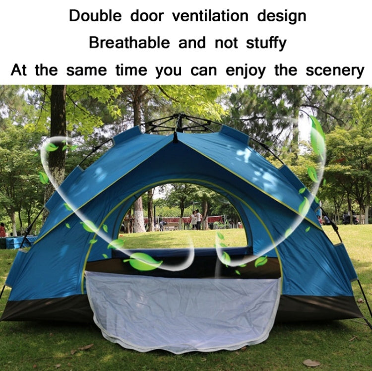 TC-014 Outdoor Beach Travel Camping Automatic Spring Multi-Person Tent, For 2 People, For 3-4 People