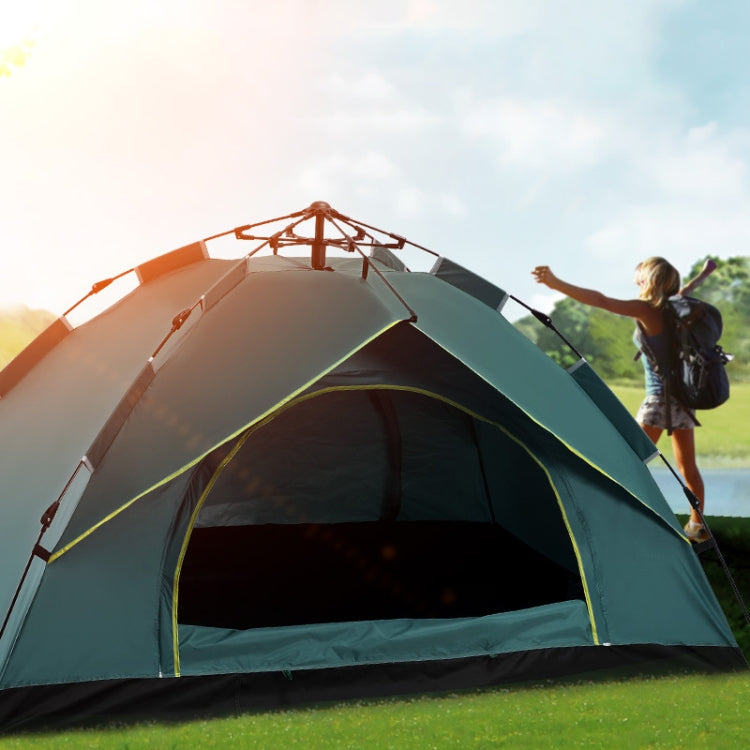 TC-014 Outdoor Beach Travel Camping Automatic Spring Multi-Person Tent, For 2 People, For 3-4 People
