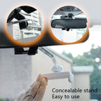 2 PCS Car Mobile Phone Bracket Rearview Mirror Navigation Bracket Driving Recorder Fixed Clipper Post-Lens Bracket, Driving Recorder Fixed Clipper