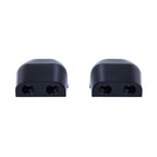 3 Pairs Hidden Animal Drive Car ABS Animal Alarm, Black, Transparent