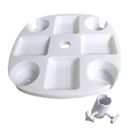 Outdoor Beach Umbrella Tube Cup Holder Sun Umbrella PP Plastic Tray, Sun Umbrella PP Tray