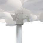 Outdoor Beach Umbrella Tube Cup Holder Sun Umbrella PP Plastic Tray, Sun Umbrella PP Tray