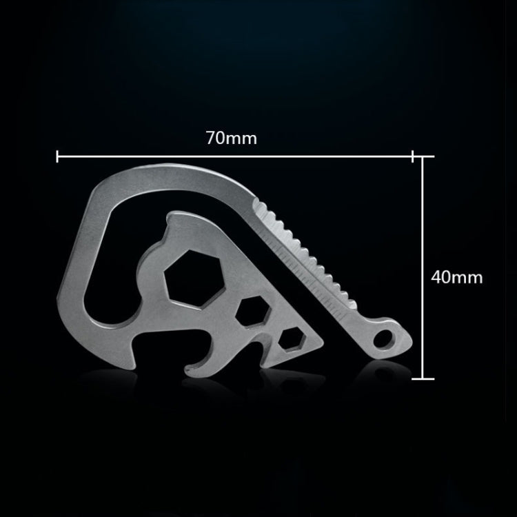 Outdoor EDC Gadget Emergency Tool Multifunction Key Clip, EDC Emergency Tool