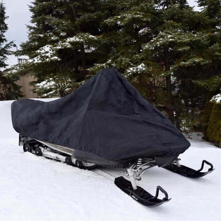 Outdoor Snowmobile Waterproof And Dustproof Cover UV Protection Winter Motorcycle Cover, 292x130x121cm