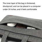 YOBAN Y-923-1 Casual Laptop Bag Waterproof Tablet Business Bag, 14 inch
