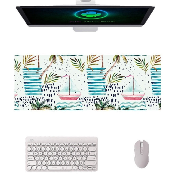 Office Learning Rubber Mouse Pad Table Mat, 800x300x5mm, 900x400x3mm, 900x400x4mm