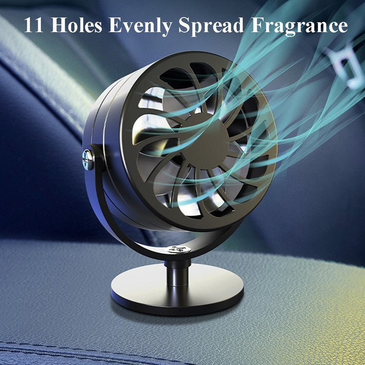 Aromatherapy Car Ornaments Automotive Accessories Solar Perfume Seat, White, Red, Black