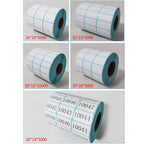 Three-Proof Thermal Paper Three-Row Bar Code Non-Adhesive Printing Paper, 25 x 15mm (10000 Pieces), 30 x 15mm (10000 Pieces), 30 x 20mm (10000 Pieces), 30 x 25mm (5000 Pieces), 32 x 25mm (5000 Pieces), 32 x 19mm (5000 Pieces), 32 x 15mm (5000 Pieces)  ...