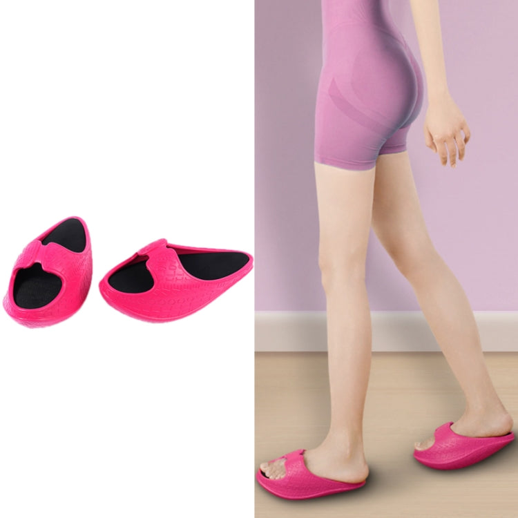 Sculpting Hip-Lifting Stovepipe Thick-Soled Lacing Slippers, S