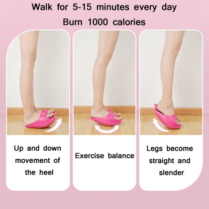 Sculpting Hip-Lifting Stovepipe Thick-Soled Lacing Slippers, S