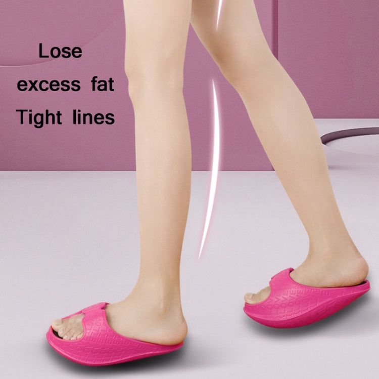 Sculpting Hip-Lifting Stovepipe Thick-Soled Lacing Slippers, S, M