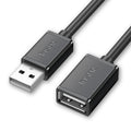 Jasoz USB Male to Female Oxygen-Free Copper Core Extension Data Cable, Colour: Black 0.5m, Black 0.5m, Black 1m, Black 1.5m, Black 2m, Black 3m, Black 5m, Dark Blue 0.5m, Dark Blue 1m, Dark Blue 1.5m, Dark Blue 2m, Dark Blue 3m, Dark Blue 5m, Black 8m ...