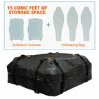 420D Oxford Cloth Car Roof Bag Luggage Bag Waterproof Bag Storage Bag, 420D Roof Bag, 420D Non-slip Mat