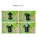 COOL CAMP Sky Curtain Rod Holder Tent Awning Strut Fixed Pipe, 33mm