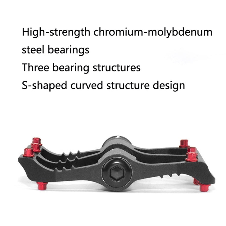 1 Pair PROMEND Mountain Bike Road Bike Bicycle Aluminum Pedals, PD-M86, PD-R87