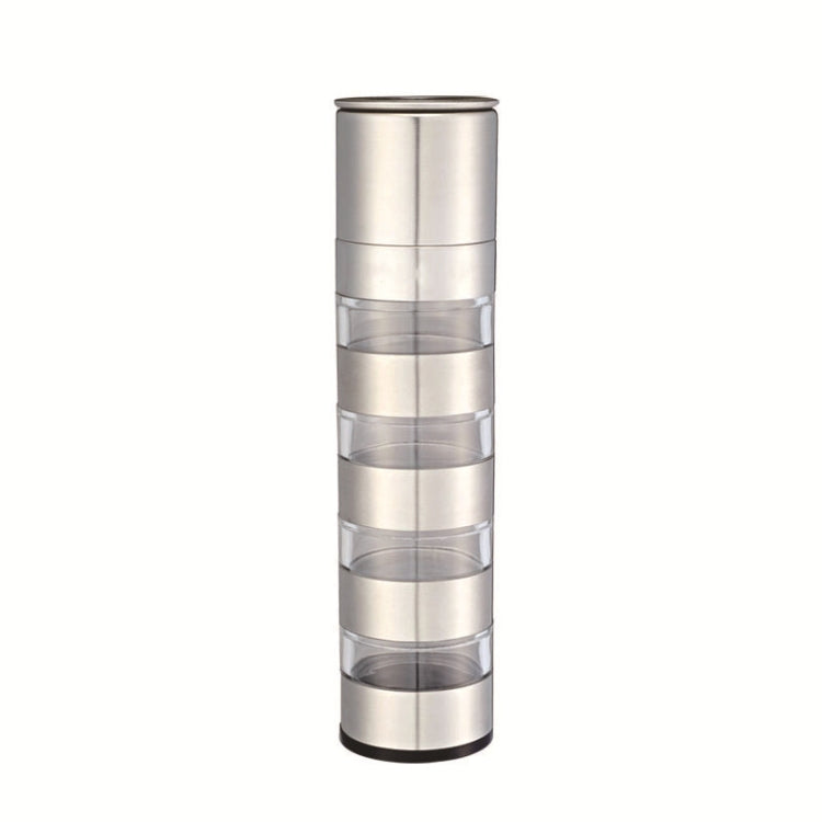 COOL CAMP CF-601 Outdoor Portable Barbecue Picnic Seasoning Bottle Set with Grinder,