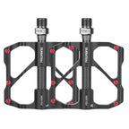 1 Pair PROMEND Bicycle Road Bike Mountain Bike 3 Palin Carbon Fiber Bearing Pedal, PD-M86C, PD-R87C