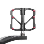 1 Pair PROMEND Bicycle Road Bike Mountain Bike 3 Palin Carbon Fiber Bearing Pedal, PD-M86C, PD-R87C