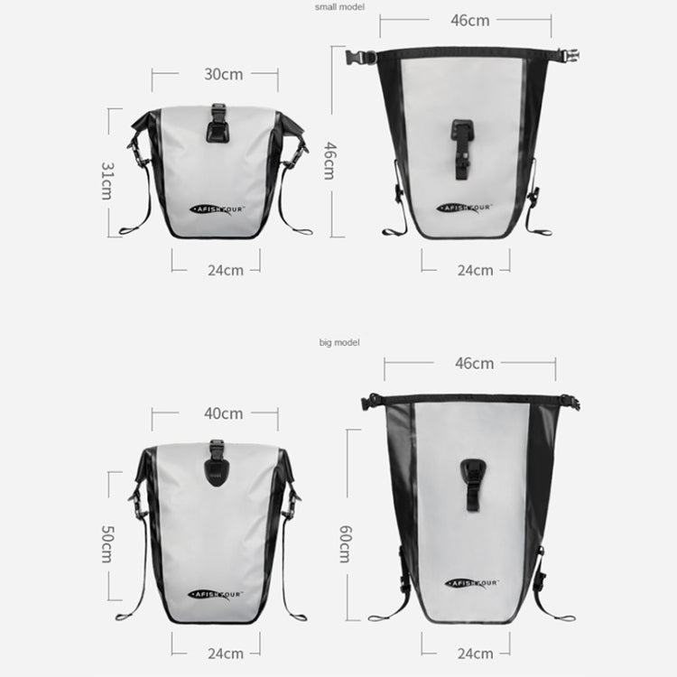 AFISHTOUR FB2039 Outdoor Sports Waterproof Bicycle Bag Large Capacity Cycling Bag, 15L, 25L