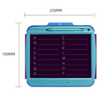 9 Inch Charging LCD Copy Writing Panel Transparent Electronic Writing Board, Monochrome Lines (Black), Monochrome Lines (Blue), Monochrome Lines (Pink), Colorful Lines (Black), Colorful Lines (Blue), Colorful Lines (Pink)