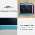 9 Inch Charging LCD Copy Writing Panel Transparent Electronic Writing Board, Monochrome Lines (Black), Monochrome Lines (Blue), Monochrome Lines (Pink), Colorful Lines (Black), Colorful Lines (Blue), Colorful Lines (Pink)
