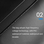 AFISHTOUR FB2040 13L Bicycle Big Tail Bag Big Large Capacity Long-Distance Cycling Saddle Bag, 13L