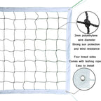 Polyethylene Knotted Four Wraped Sides Beach Volleyball Net For Competition / Training, Beach Volleyball Net