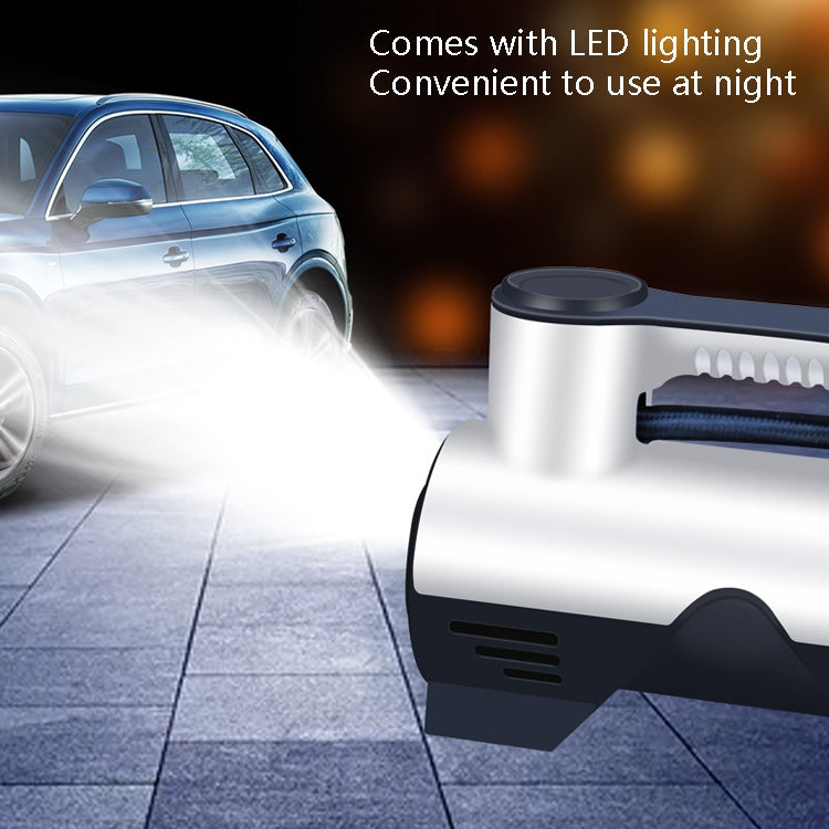 Car Inflatable Pump Portable Small Automotive Tire Refiner Pump, Style:, Wired Pointer With Lamp, Wired Digital Display With Lamp, Wireless Pointer With Lamp