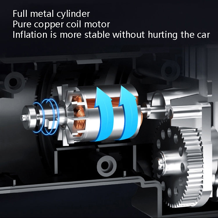 Car Inflatable Pump Portable Small Automotive Tire Refiner Pump, Style:, Wired Pointer With Lamp, Wired Digital Display With Lamp, Wireless Pointer With Lamp