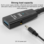 D.Y.TECH USB 3.0 Male To Female Extension Cable Double Shielded Chip Data Cable, Length:, 10m, 15m