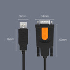 D.Y.TECH USB to DB9 RS232COM Serial Cable, Specification：, FT232 1.5m, PL2303 1.5m