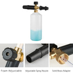 High Pressure Car Wash Foam Pot Copper Spray Head PA Pot, Copper Spray Head PA Pot