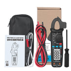 BSIDE ACM81 Digital Clamp Meter Auto-Rang 1mA Accuracy 200A Current DC AC Multimeter, ACM81 Black