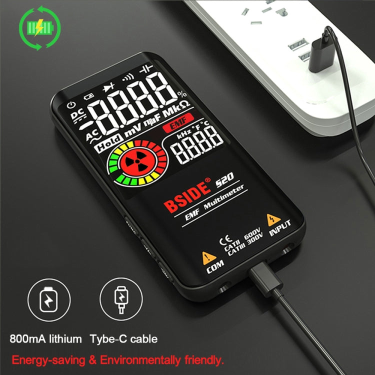 BSIDE S20 Intelligent Large Screen Electromagnetic Radiation Multimeter Tester, S20
