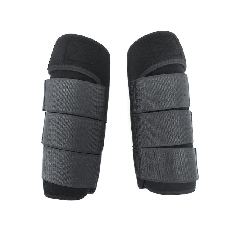 A Pair High Elastic OK Cloth Soft Shock-Absorbing Anti-Collision Horse Leg Protective Cover Protection Straps Horse Protective Gear, Horse Leg Protective Cover