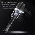 Car Dry And Wet Wireless Handheld Vacuum Cleaner, Black, White